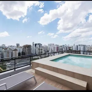 Apartamento Paseo807 Hermoso Centrico Piscina Y Gimnasio, Santo Domingo